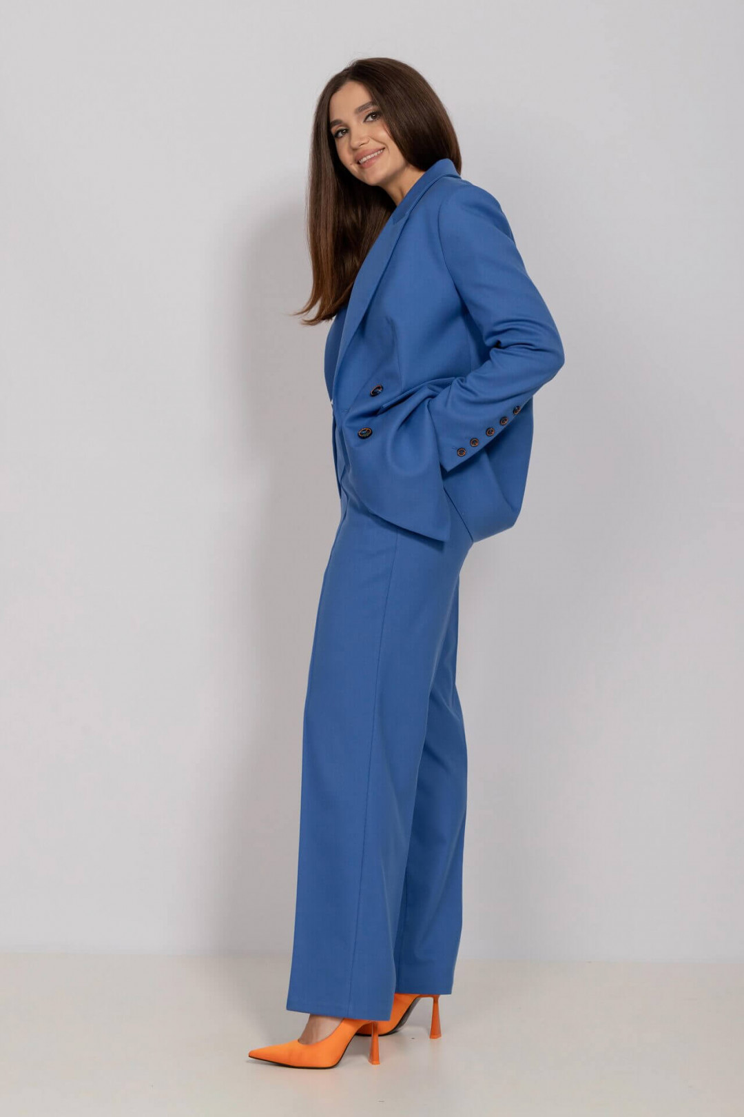 Брюки MisLana С819 синий - фото 2