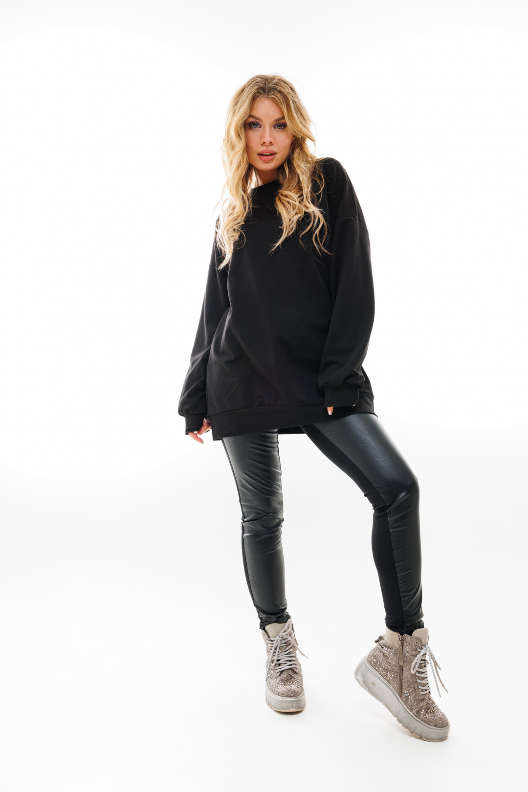 Худи Amori 6417 черный - фото 5