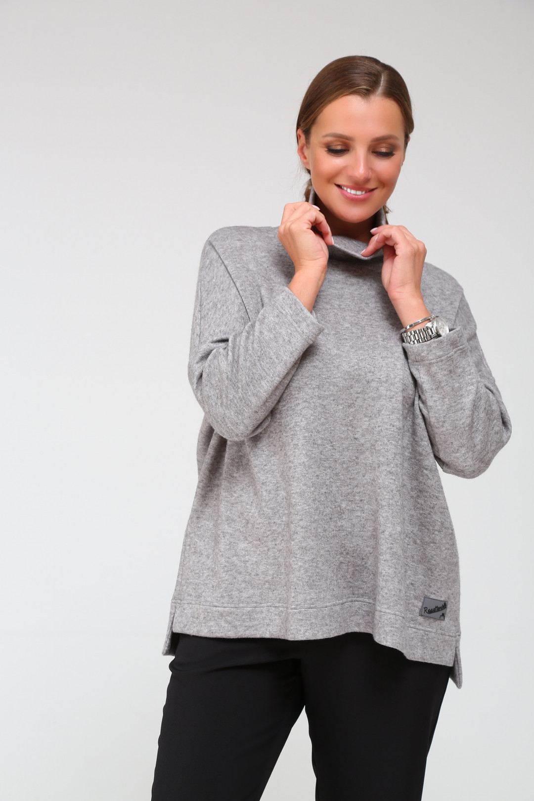 Джемпер BLISS 8051 серый - фото 1