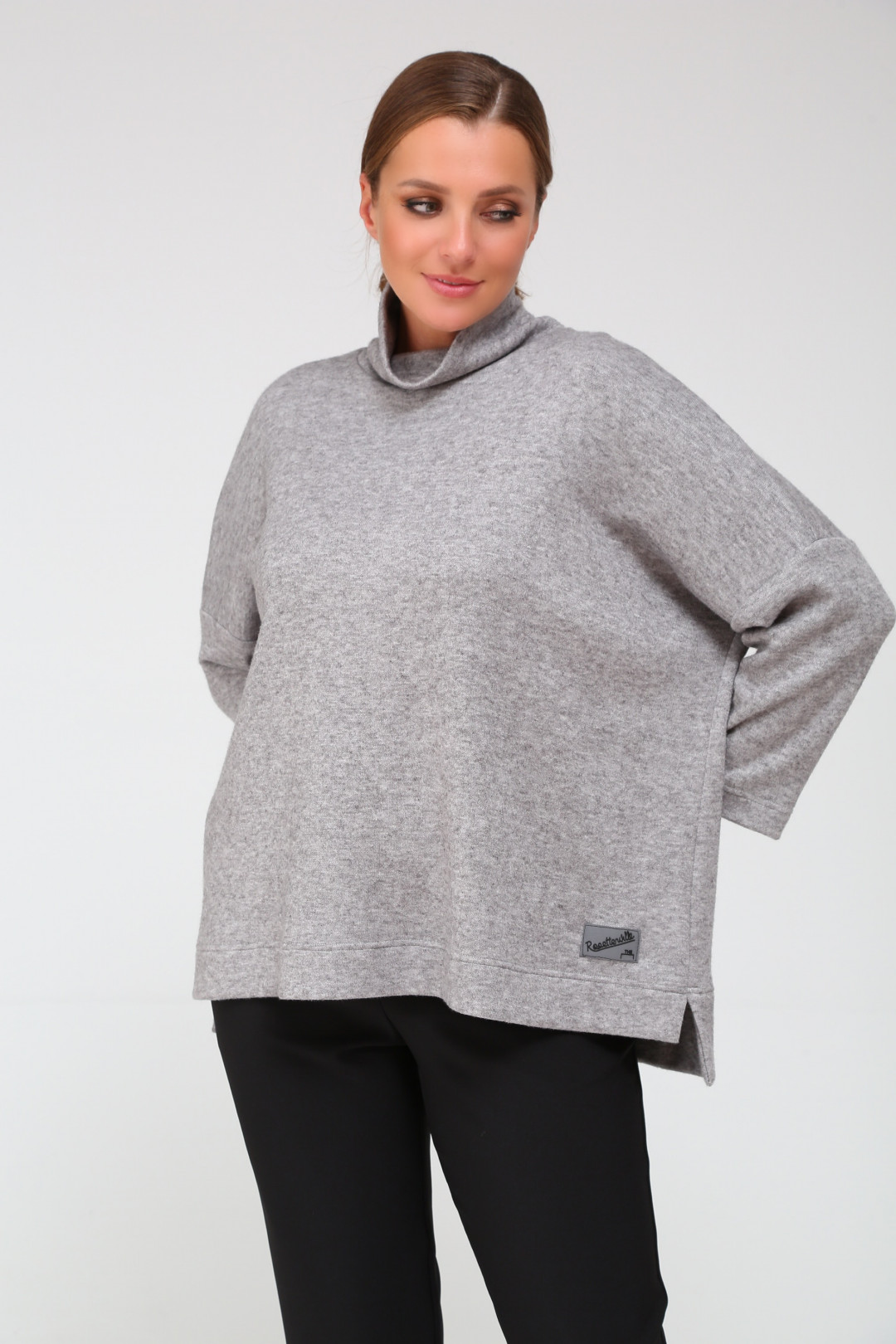 Джемпер BLISS 8051 серый - фото 3