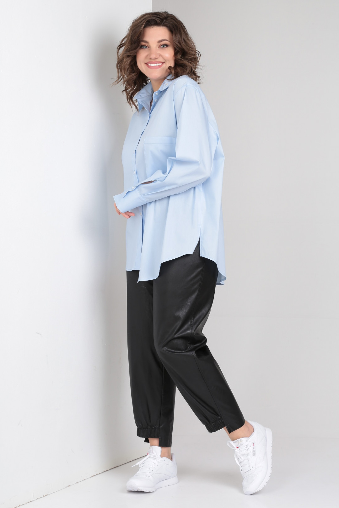 Блузка BLISS 8310 голубой - фото 3