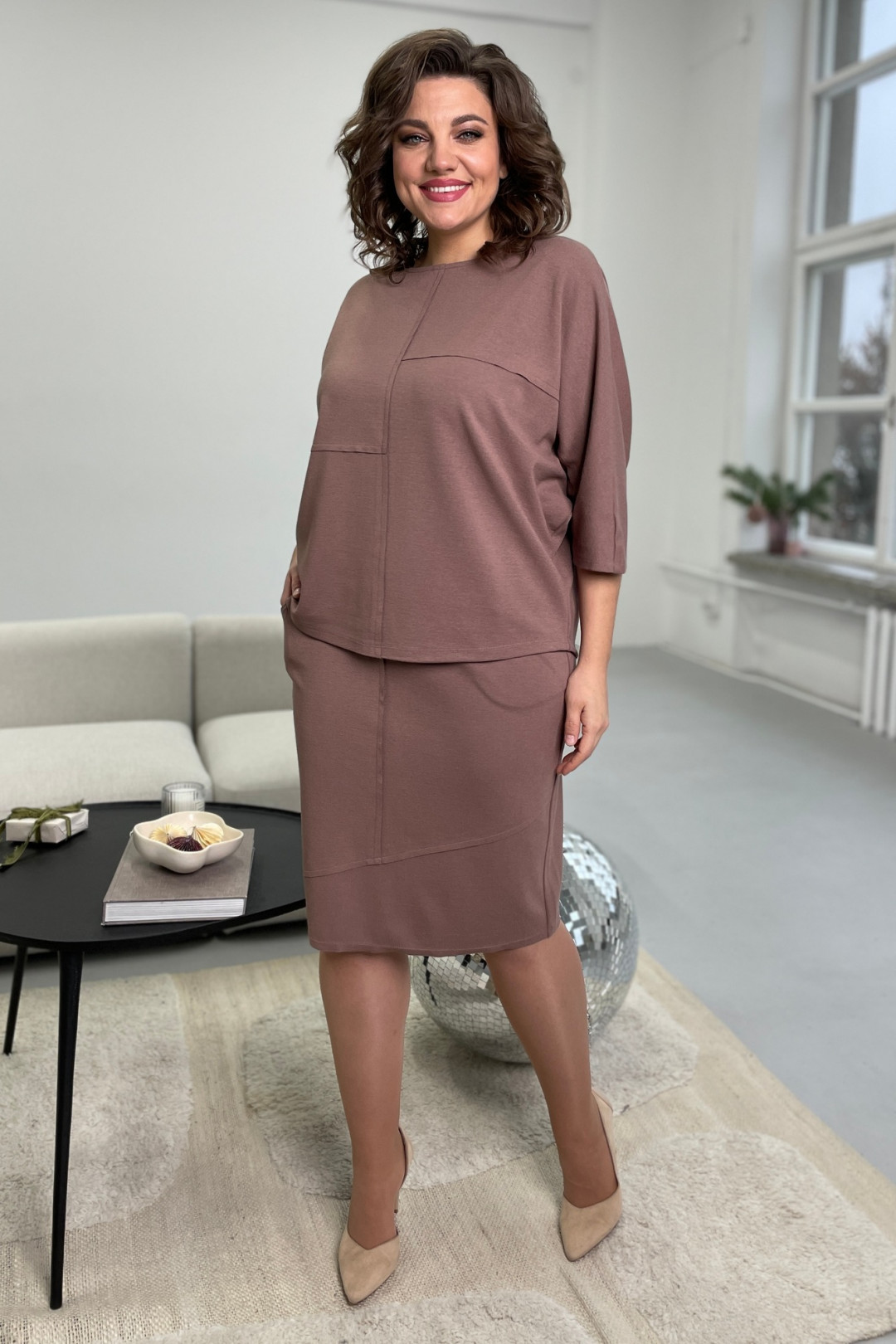 Костюм Rumoda 2093 коричневый - фото 1