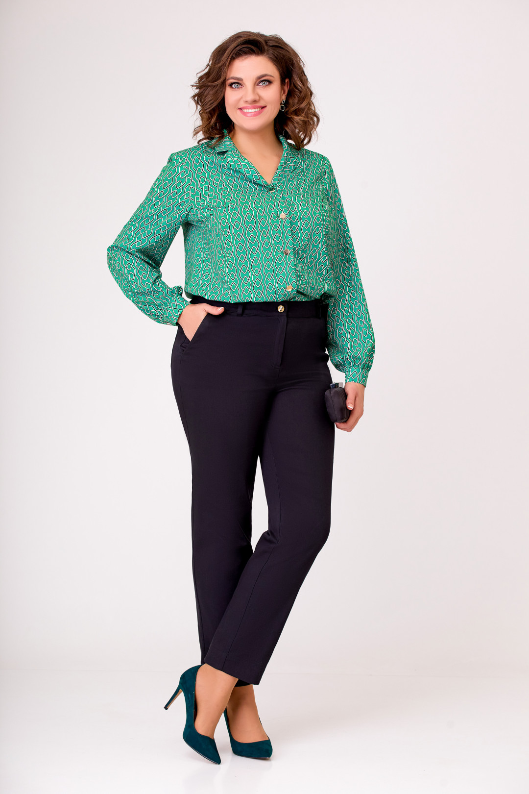 Брюки Swallow 634 черный - фото 4