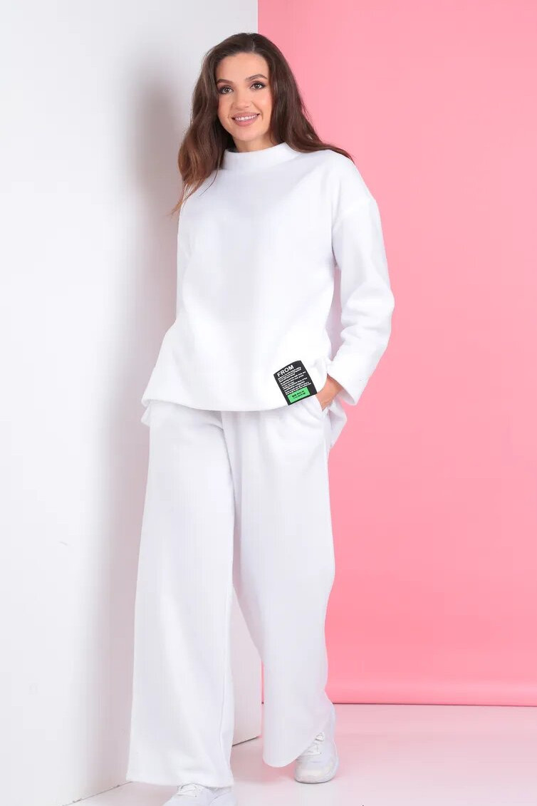 Костюм Anastasia 939.1 белый - фото 3