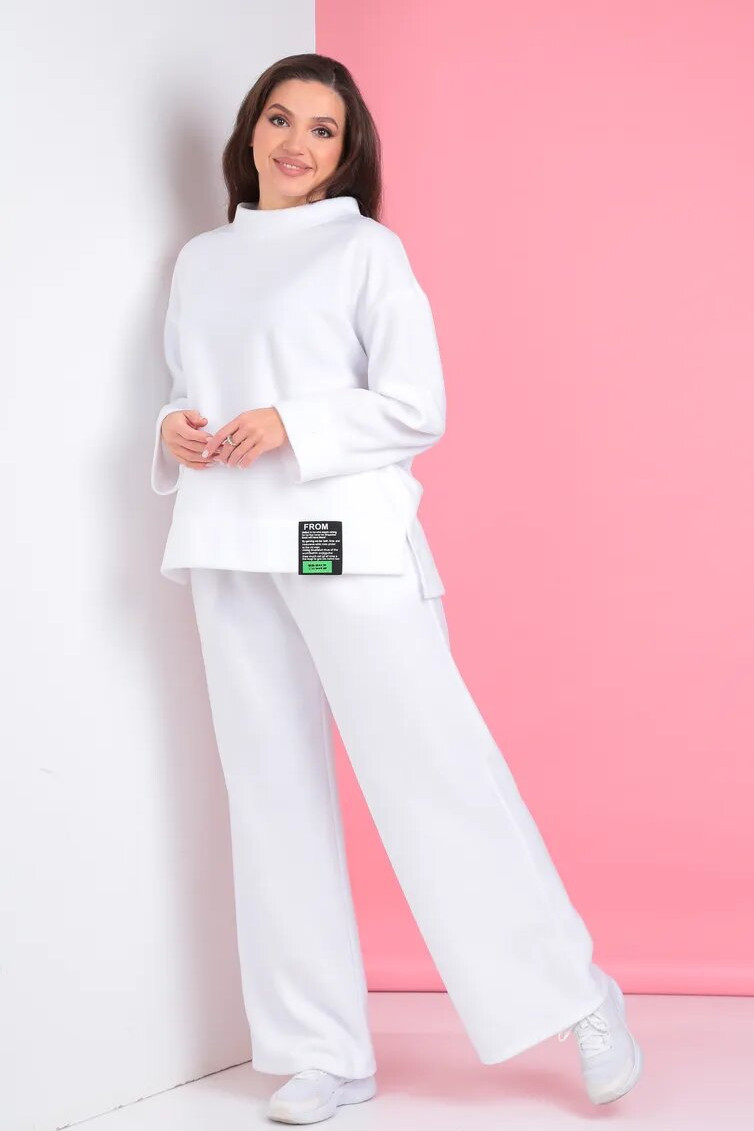 Костюм Anastasia 939.1 белый - фото 4