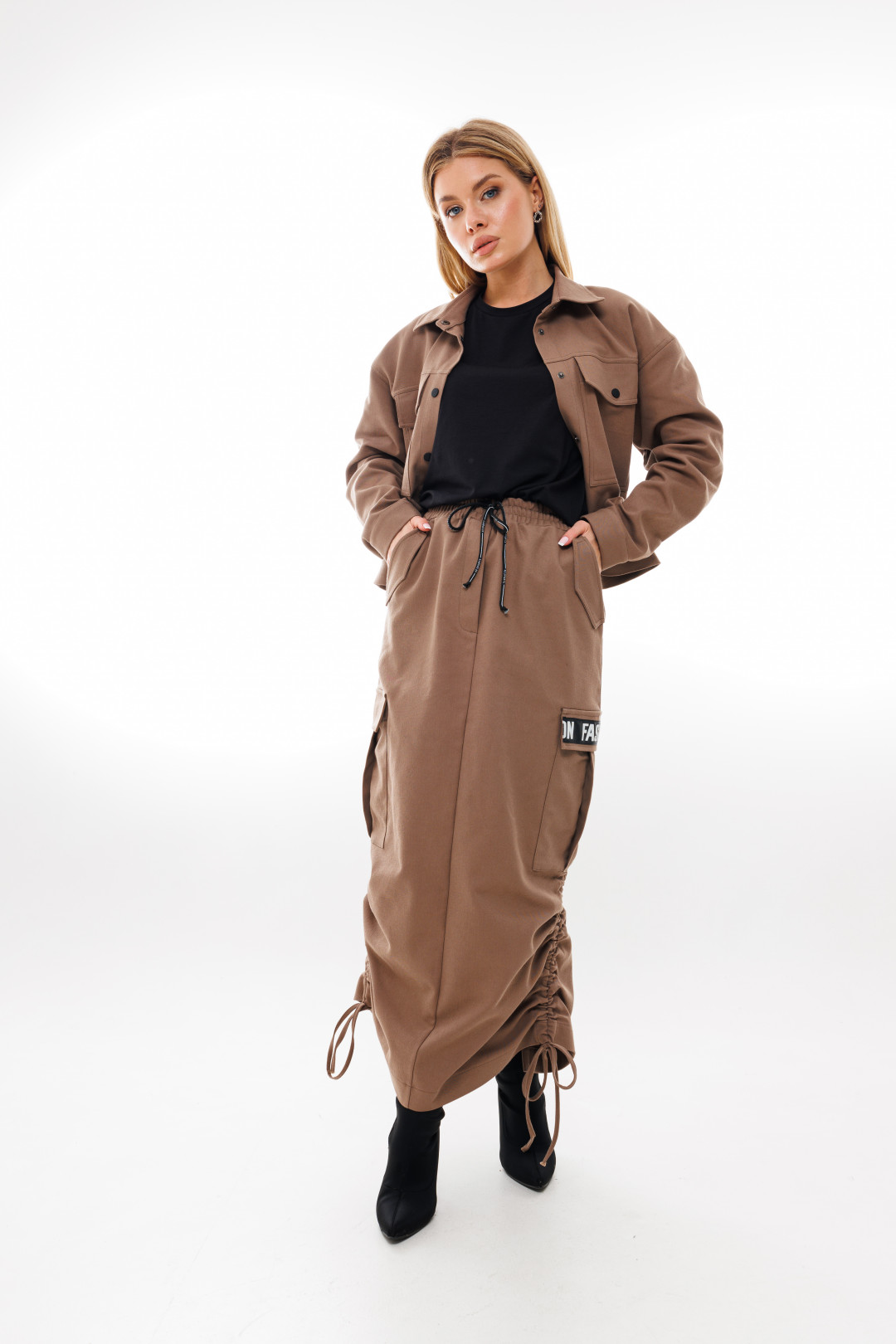 Жакет Ambera style 1035-1 кофе
