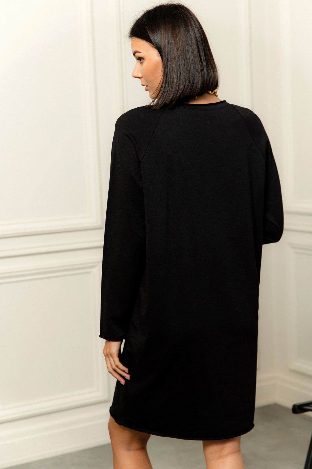 Платье Romgil ТЗ945ДФ черный - фото 2