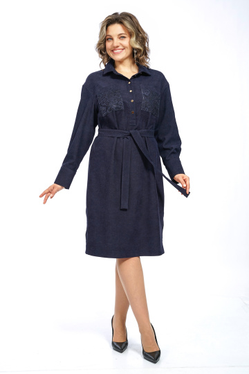Платье AlaniCollection 2678 синий