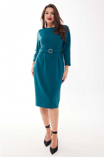 Платье MISLANA WOMEN A1009 бирюза