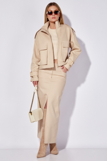 Костюм LEANNA-STYLE 9014 бежевый