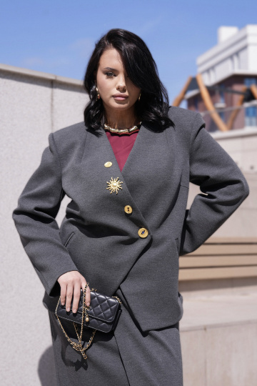 Жакет Vittoria Queen 30193 /1 серый