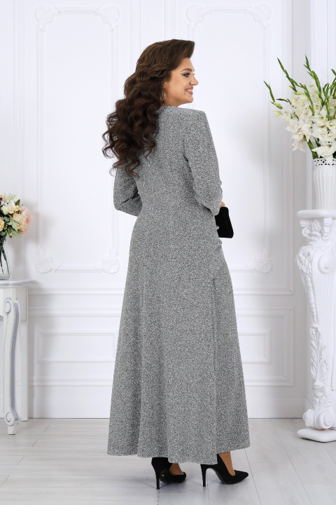 Платье Ninele 6077 серебро