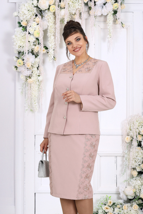 Костюм Ninele 6127 пудра