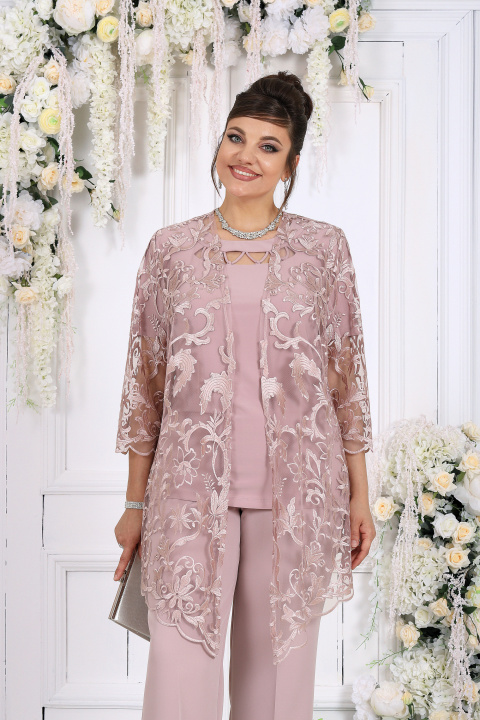 Костюм Ninele 6133 пудровый
