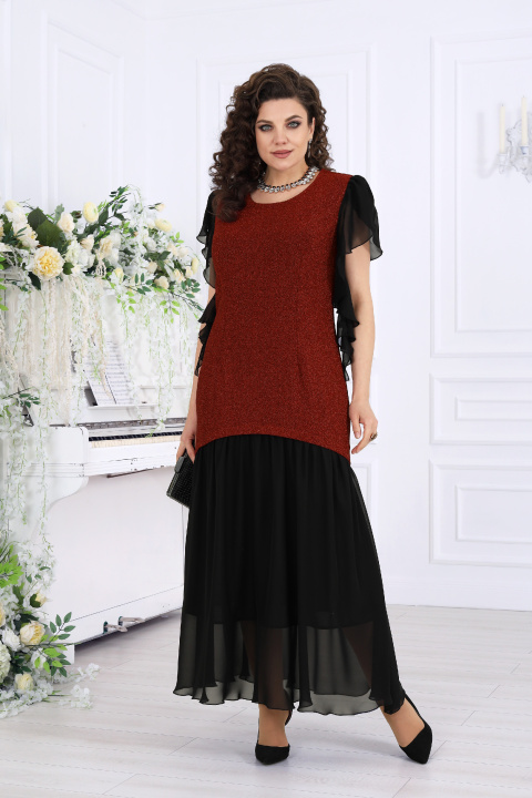 Платье Ninele 7529 красный