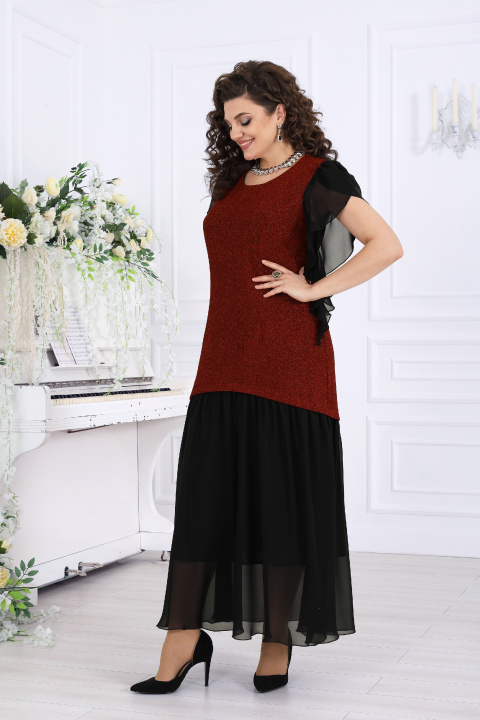 Платье Ninele 7529 красный