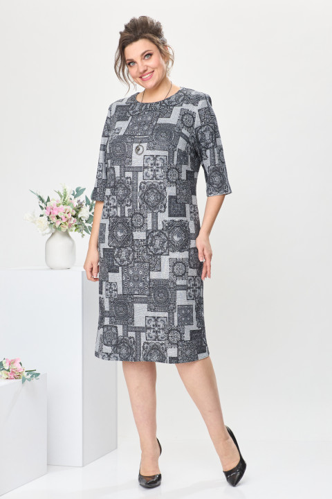 Платье Romanovich Style 1-2639 серый