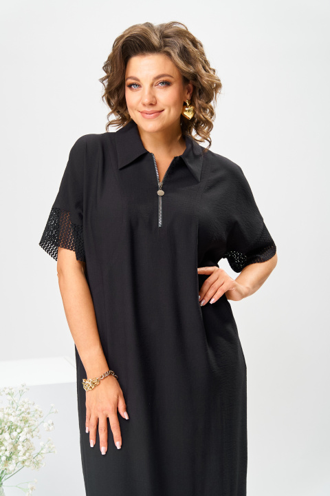 Платье Romanovich Style 1-2813 чёрный