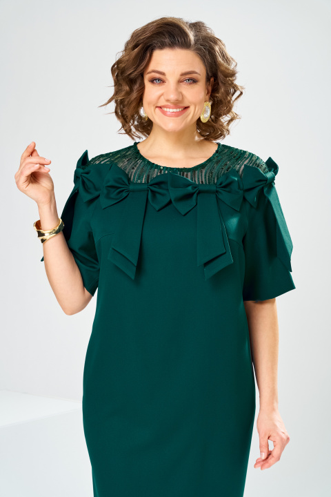 Платье Romanovich Style 1-2899 изумруд