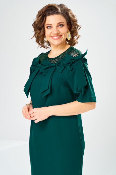 Платье Romanovich Style 1-2899 изумруд