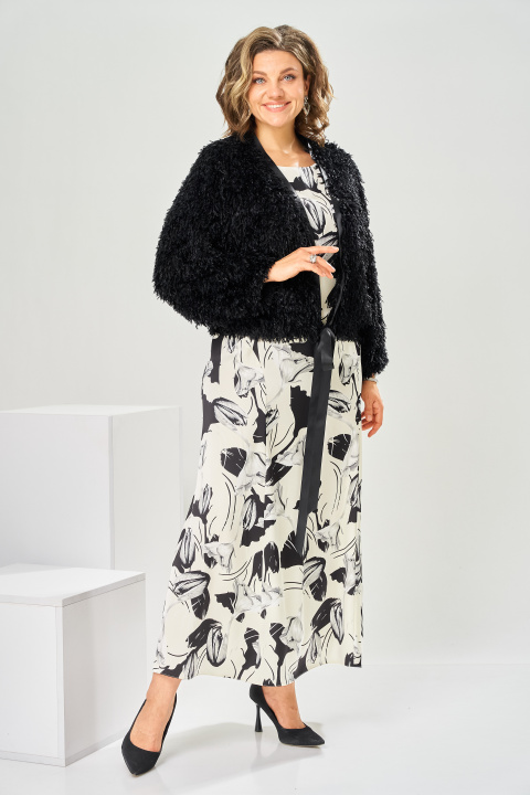 Костюм Romanovich Style 3-2997 белый цветы