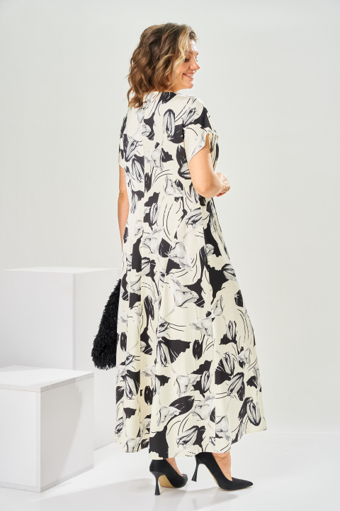 Костюм Romanovich Style 3-2997 белый цветы