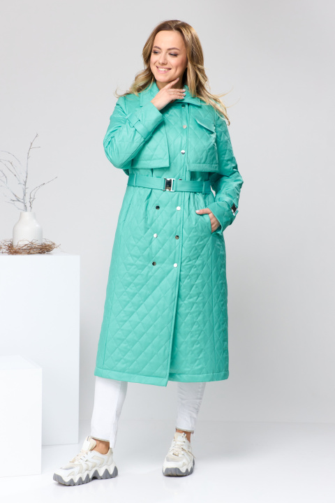 Плащ Romanovich Style 9-2209 бирюза