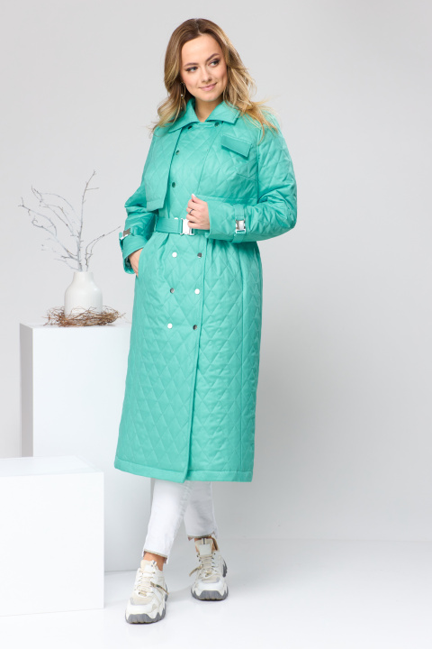 Плащ Romanovich Style 9-2209 бирюза