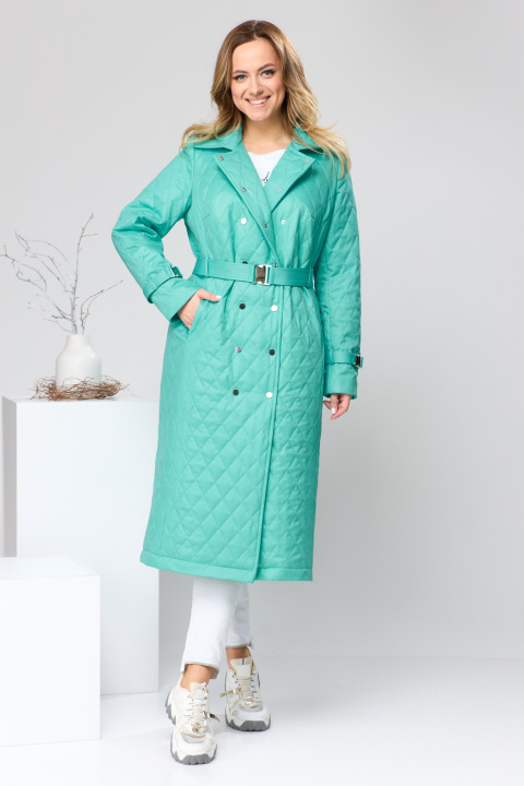 Плащ Romanovich Style 9-2209 бирюза